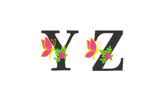 Floral Alphabet: A Boutique Sweatshirt Embroidery Review