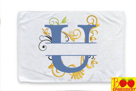 Floral Letter U: A Thoughtful Monogram for Meaningful Gifts