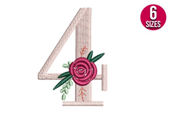 Floral Number 4: A Seasonal Embroidery Staple