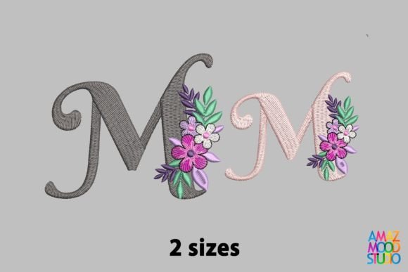 Letter M Floral Monogram: A Thoughtful Pick for Personalized Gifts
